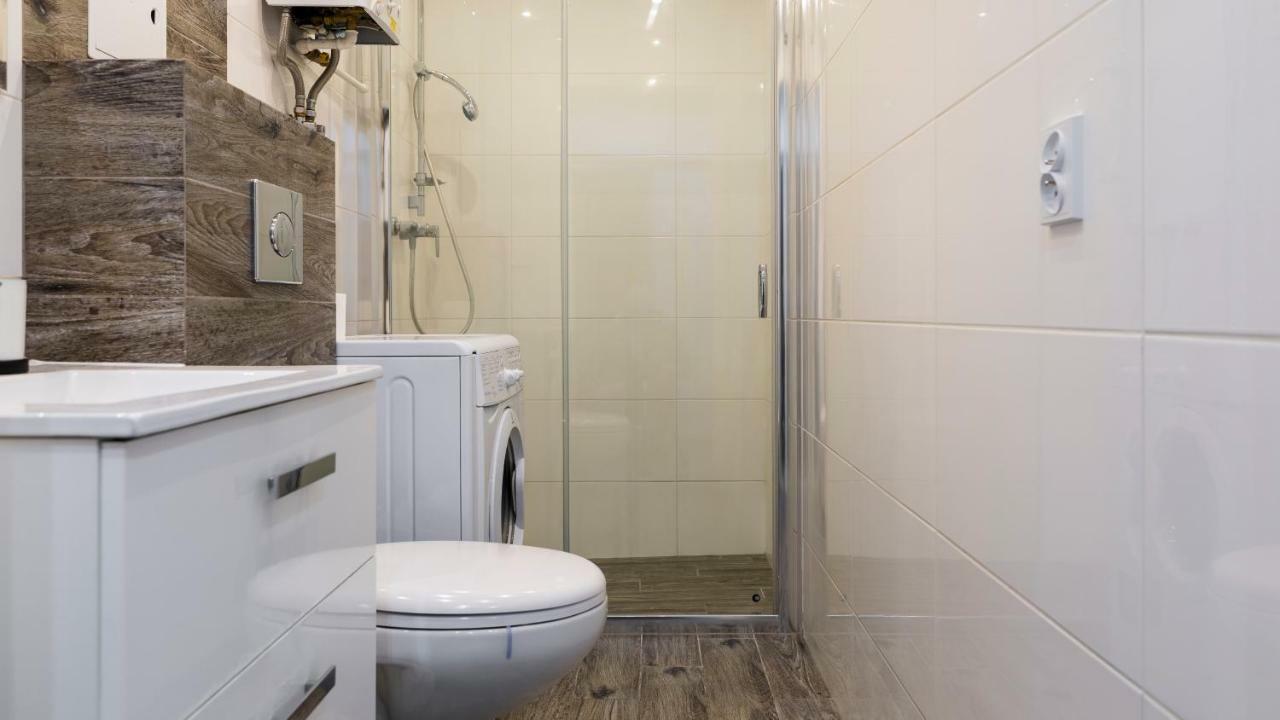 62 négyzetméteres, 2 hálószobás Apartman 1 fürdőszobával Old Suburb területén Apartman Gdańsk Kültér fotó